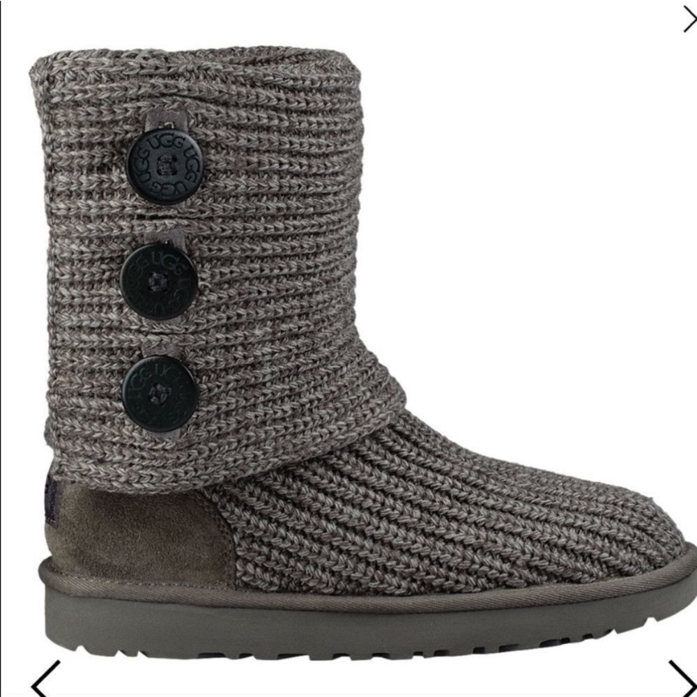 UGG Classic Cardy Knit Boots